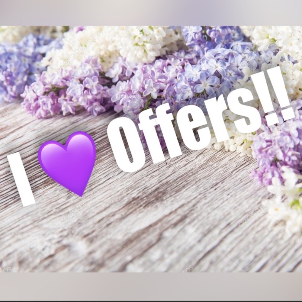 Reasonable Offers Accepted!